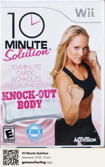 10 Minute Solution Nintendo Wii, NTSC box front