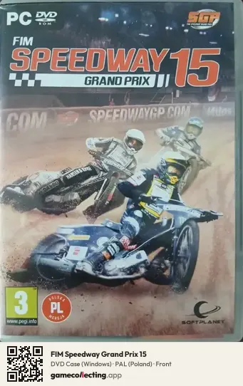 FIM Speedway Grand Prix 15 Computer, Poland box front