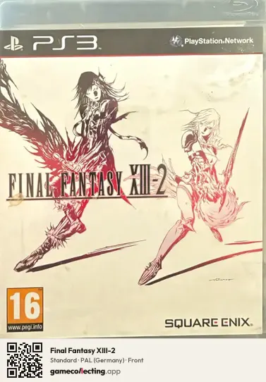 Final Fantasy XIII-2 PlayStation 3, Germany box front