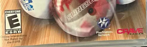 Brunswick Pro Bowling, the ESRB box on its front
