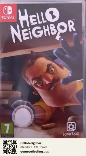 Hello Neighbor Nintendo Switch, PAL box front