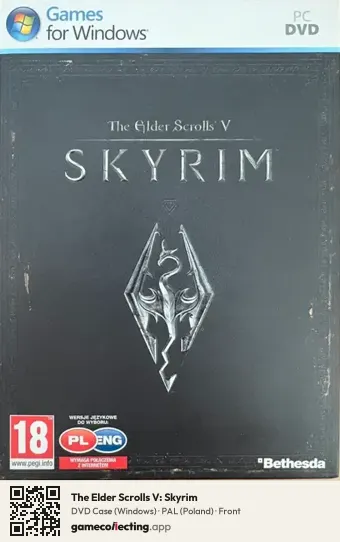 The Elder Scrolls V: Skyrim Computer, Poland box front