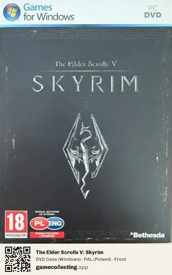 The Elder Scrolls V: Skyrim Computer, Poland box front