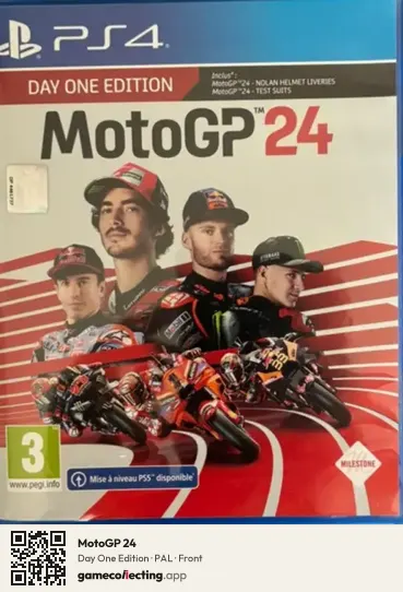 MotoGP 24 PlayStation 4, PAL box front