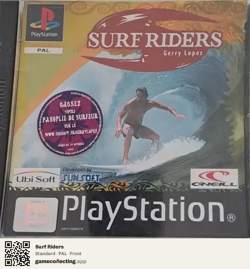 Surf Riders PlayStation, PAL box front