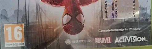 The Amazing Spider-Man 2, the PEGI square on its front