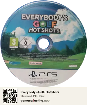 Everybody's Golf: Hot Shots PlayStation 5, PAL disc