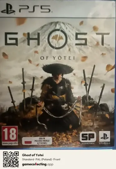 Ghost of Yotei PlayStation 5, Poland box front