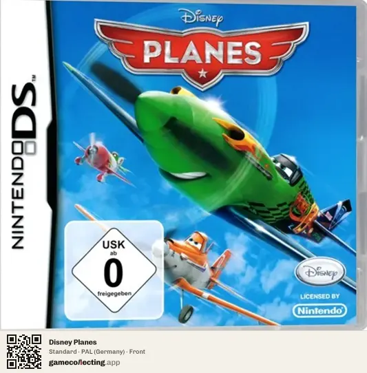 Disney Planes Nintendo DS, Germany box front