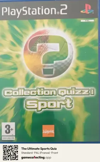 The Ultimate Sports Quiz PlayStation 2, France box front