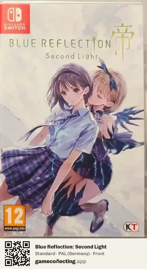Blue Reflection: Second Light Nintendo Switch, Germany box front