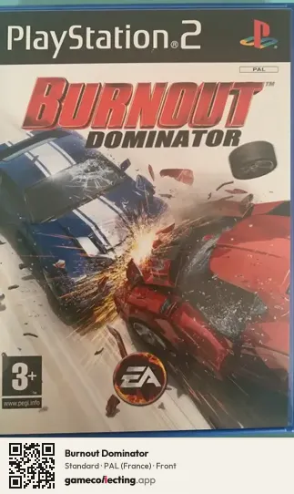 Burnout Dominator PlayStation 2, France box front