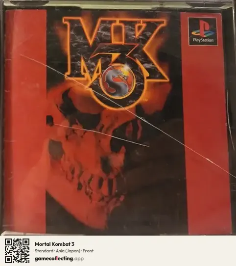 Mortal Kombat 3 PlayStation, Asia box front