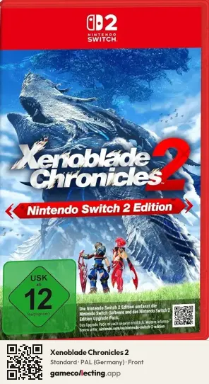 Xenoblade Chronicles 2 Nintendo Switch 2, Germany box front