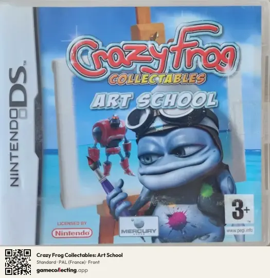 Crazy Frog Collectables: Art School Nintendo DS, France box front
