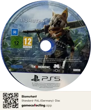 Biomutant PlayStation 5, PAL disc