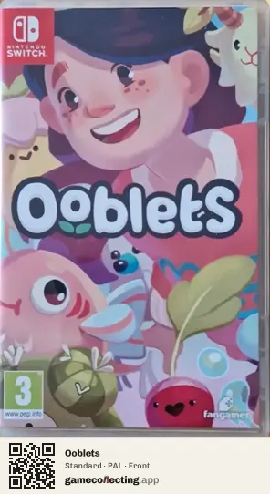 Ooblets Nintendo Switch, PAL box front