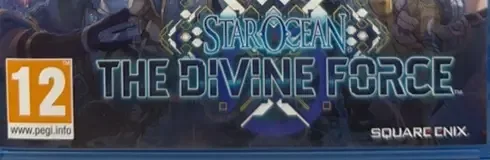 Star Ocean: The Divine Force, the PEGI square on its front