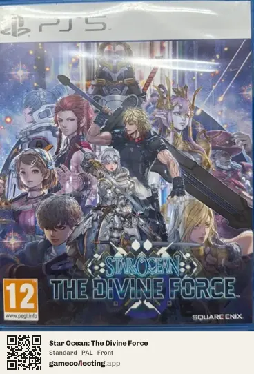 Star Ocean: The Divine Force PlayStation 5, PAL box front