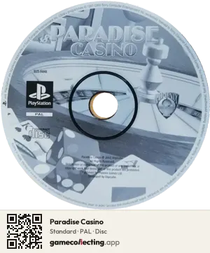 Paradise Casino PlayStation, PAL disc