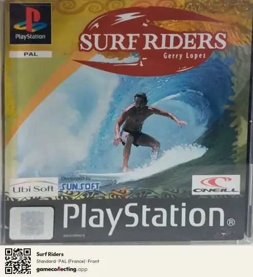 Surf Riders PlayStation, France box front