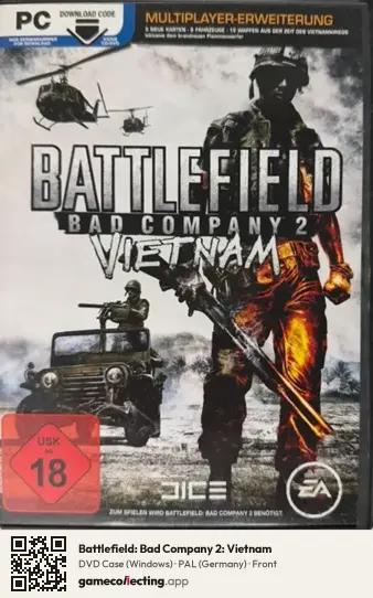 Battlefield: Bad Company 2: Vietnam Computer, Germany box front