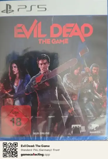 Evil Dead: The Game PlayStation 5, Germany box front