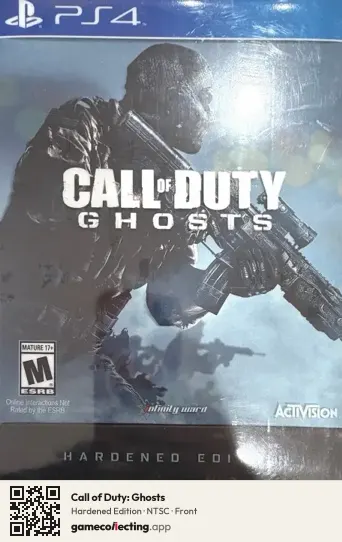 Call of Duty: Ghosts PlayStation 4, NTSC box front