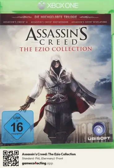 Assassin's Creed: The Ezio Collection Xbox One, Germany box front