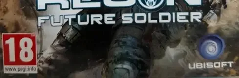 Tom Clancy's Ghost Recon: Future Soldier, the PEGI square on its front