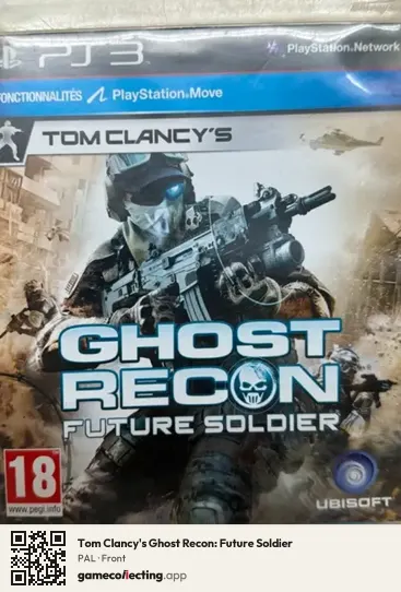 Tom Clancy's Ghost Recon: Future Soldier PlayStation 3, PAL box front