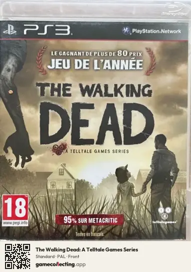 The Walking Dead: A Telltale Games Series PlayStation 3, PAL box front