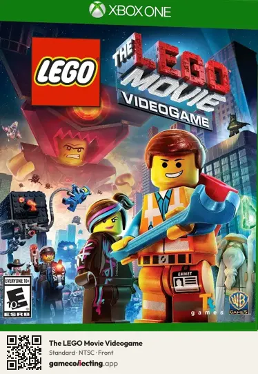The LEGO Movie Videogame Xbox One, NTSC box front