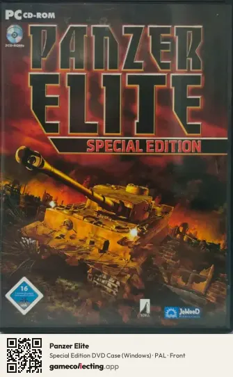 Panzer Elite Computer, PAL box front