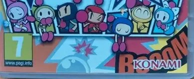 Super Bomberman R, the PEGI square on its front