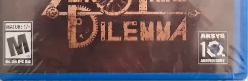 Zero Time Dilemma, the ESRB box on its front