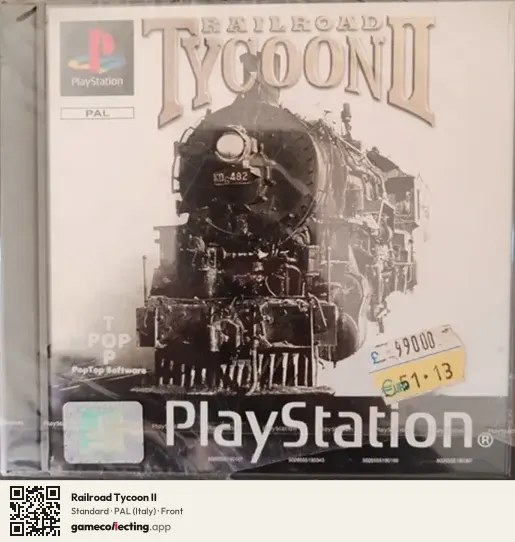 Railroad Tycoon II PlayStation, Italy box front
