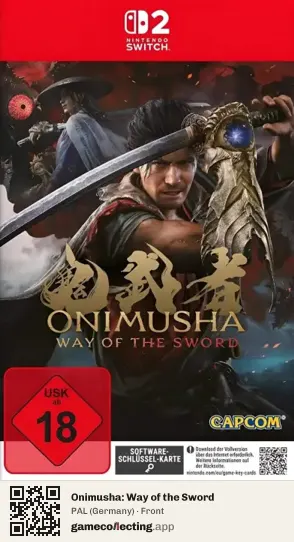 Onimusha: Way of the Sword Nintendo Switch 2, Germany box front