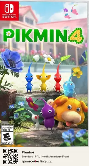 Pikmin 4 Nintendo Switch, North America box front
