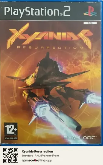 Xyanide Resurrection PlayStation 2, France box front