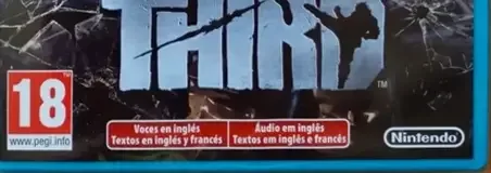 Devil's Third, the PEGI square on its front