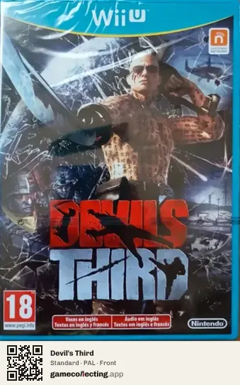 Devil's Third Nintendo Wii U, PAL box front