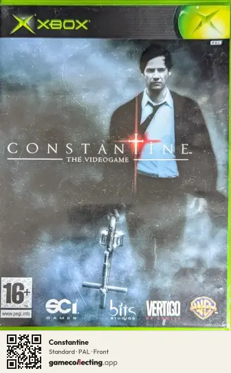 Constantine Xbox, PAL box front