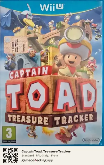 Captain Toad: Treasure Tracker Nintendo Wii U, Italy box front
