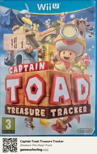 Captain Toad: Treasure Tracker Nintendo Wii U, Italy box front