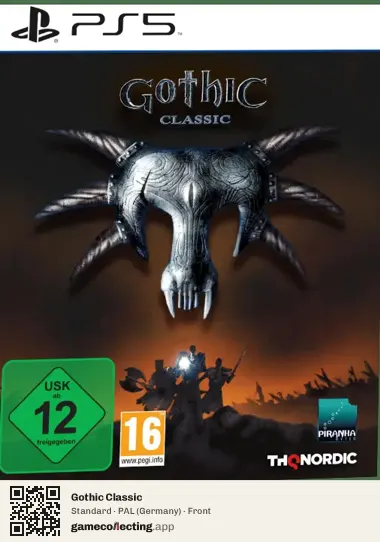 Gothic Classic PlayStation 5, Germany box front