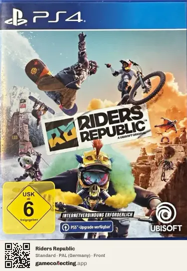 Riders Republic PlayStation 4, Germany box front