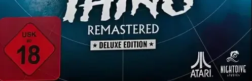 The Thing: Remastered, the USK square on its front