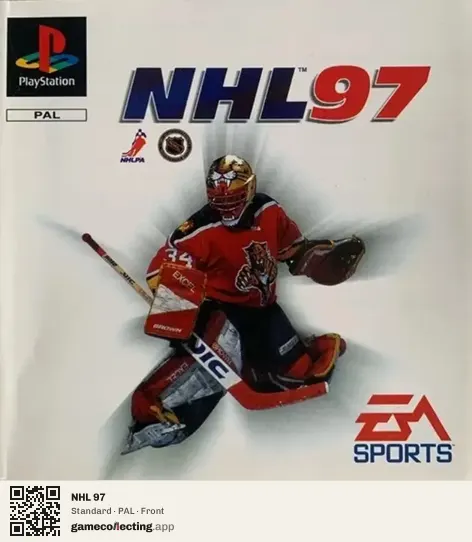 NHL 97 PlayStation, PAL box front