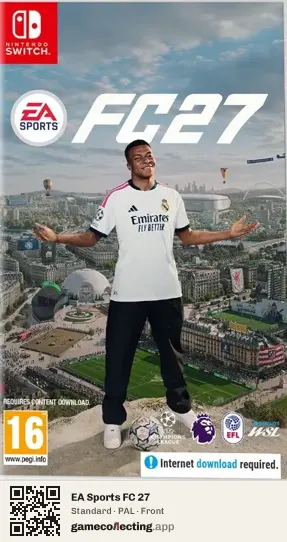 EA Sports FC 27 Nintendo Switch, PAL box front
